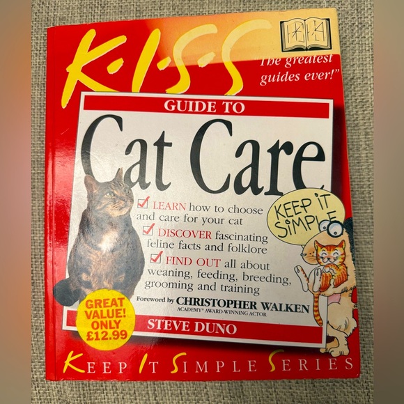K.I.S.S. Guide to Cat Care Book - Picture 1 of 3